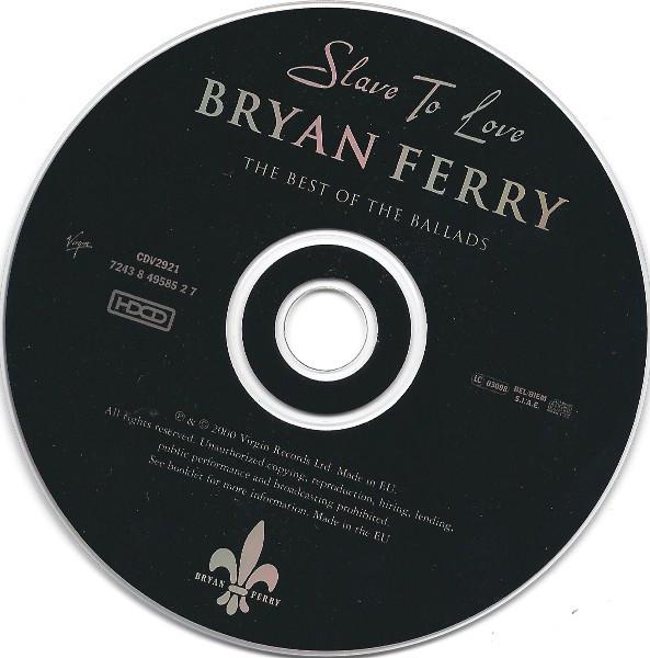 Bryan Ferry - Slave To Love: The Best Of The Ballads - Cd