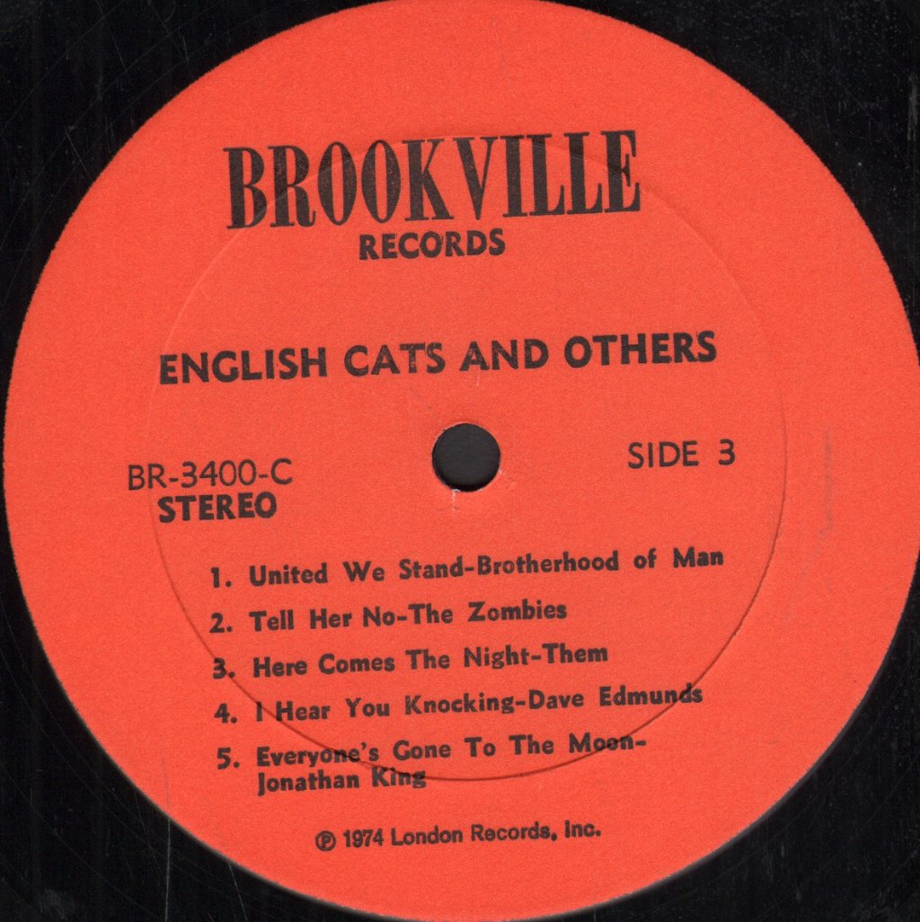 Various Artists - English Cats And Others - Double Lp