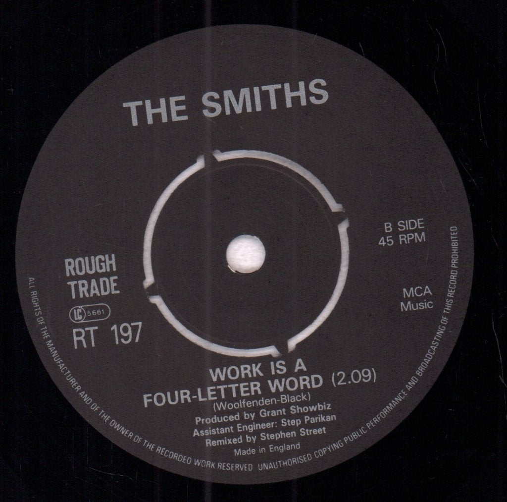 Smiths - Girlfriend In A Coma - 7 Inch