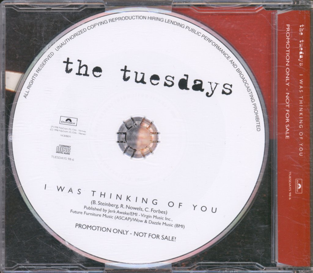 Tuesdays - I Was Thinking Of You - Cd