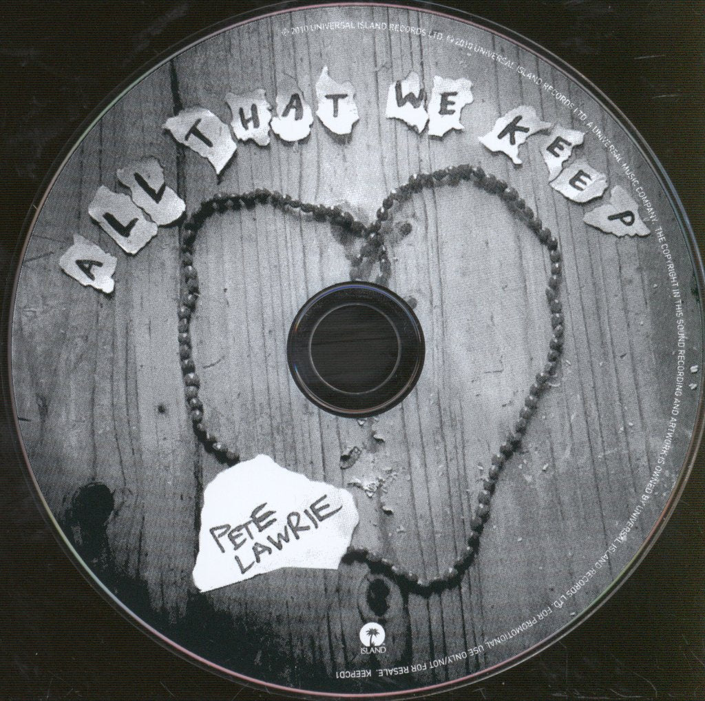 Pete Lawrie - All That We Keep - Cd