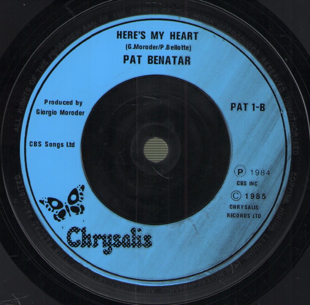 Pat Benatar - Love Is A Battlefield - 7 Inch