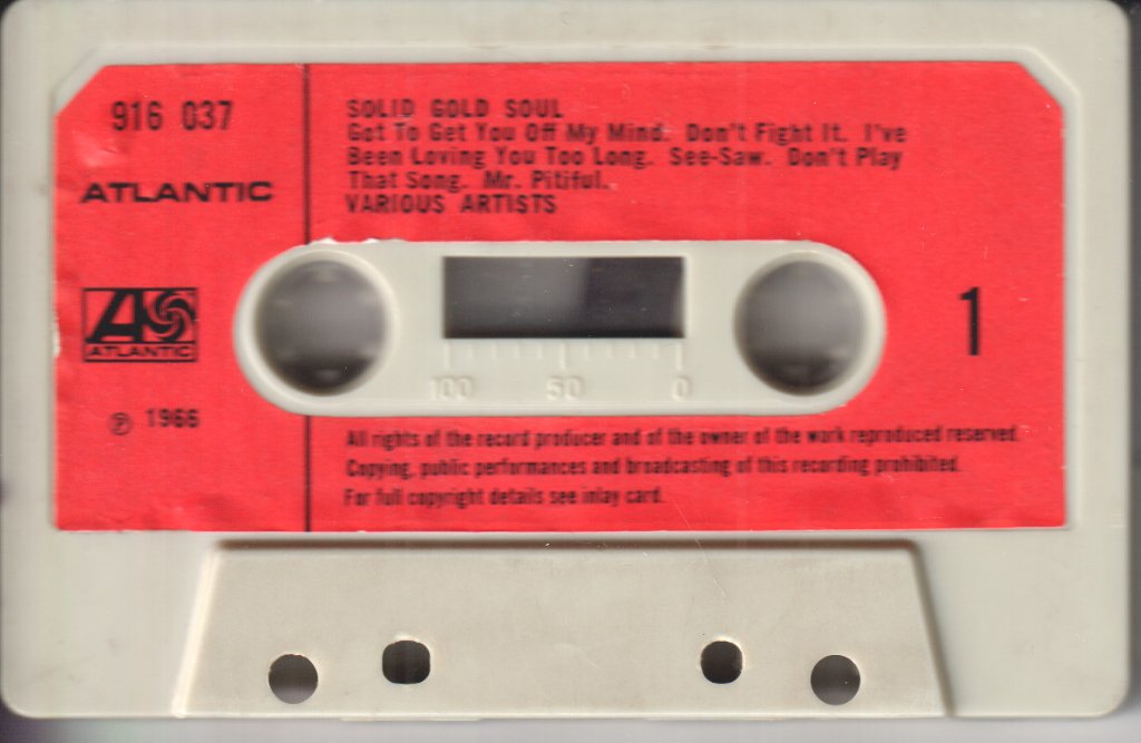Various Artists - Solid Gold Soul - Cassette