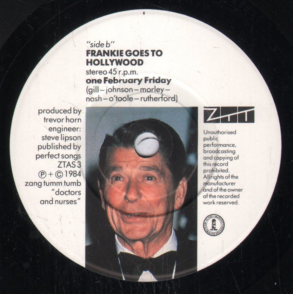 Frankie Goes To Hollywood - Two Tribes - 7 Inch