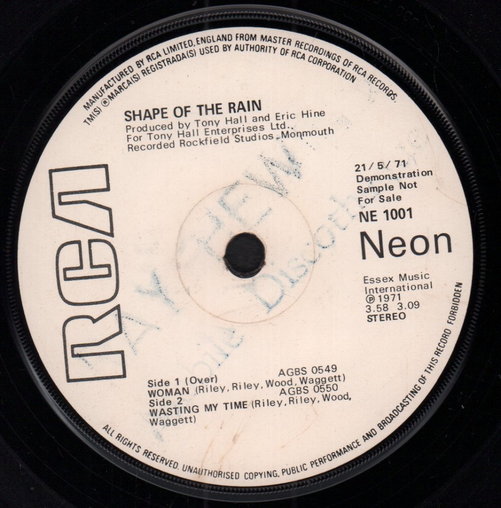 Shape Of The Rain - Woman - 7 Inch