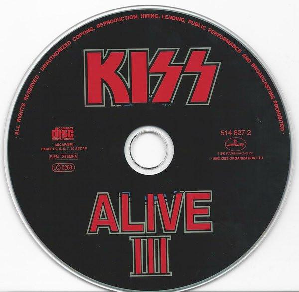 Kiss - Alive III - Cd