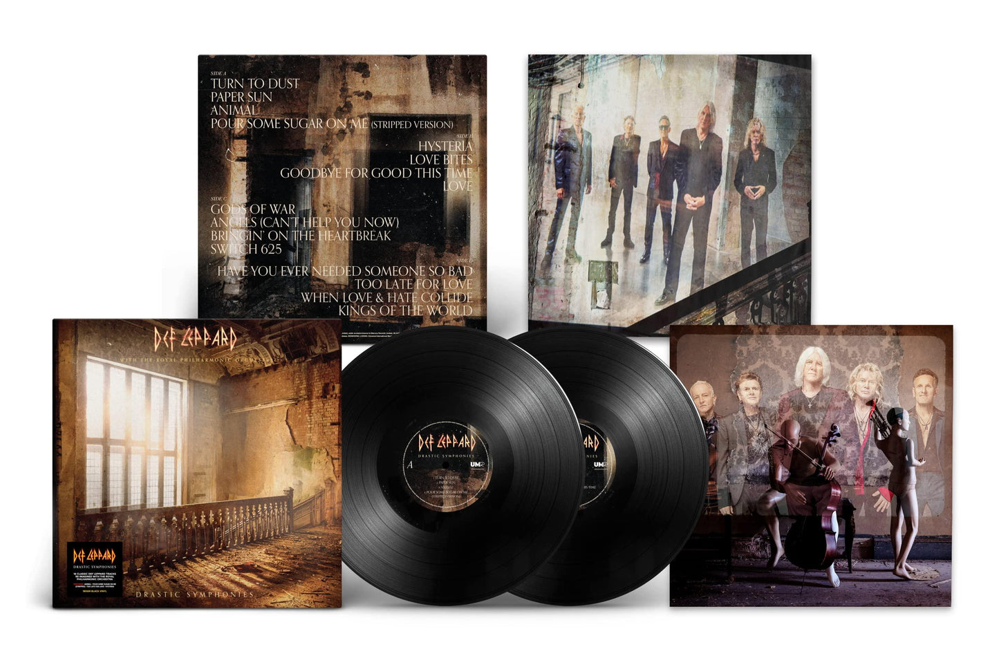Def Leppard - Drastic Symphonies - Double Lp