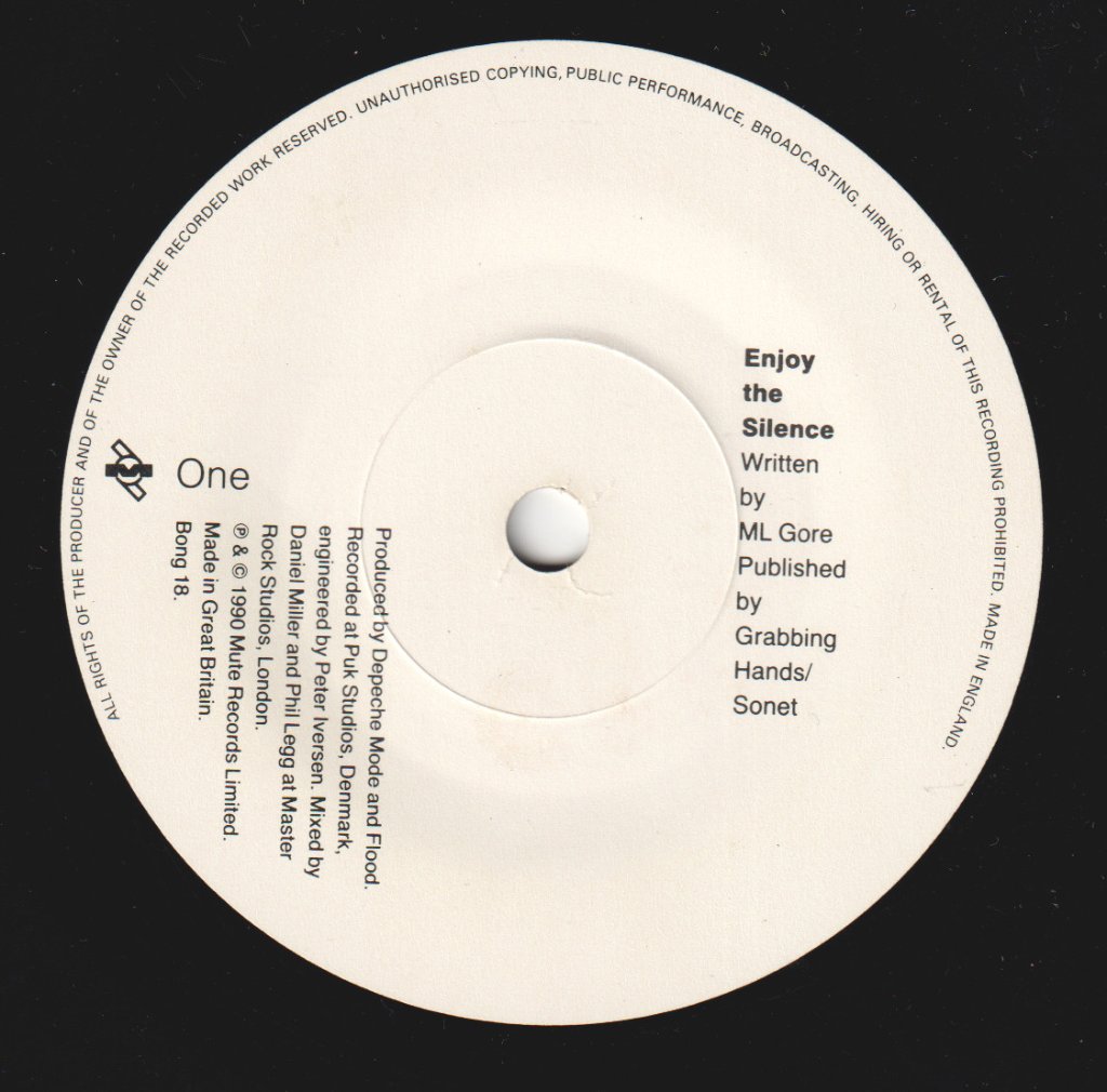 Depeche Mode - Enjoy The Silence - 7 Inch