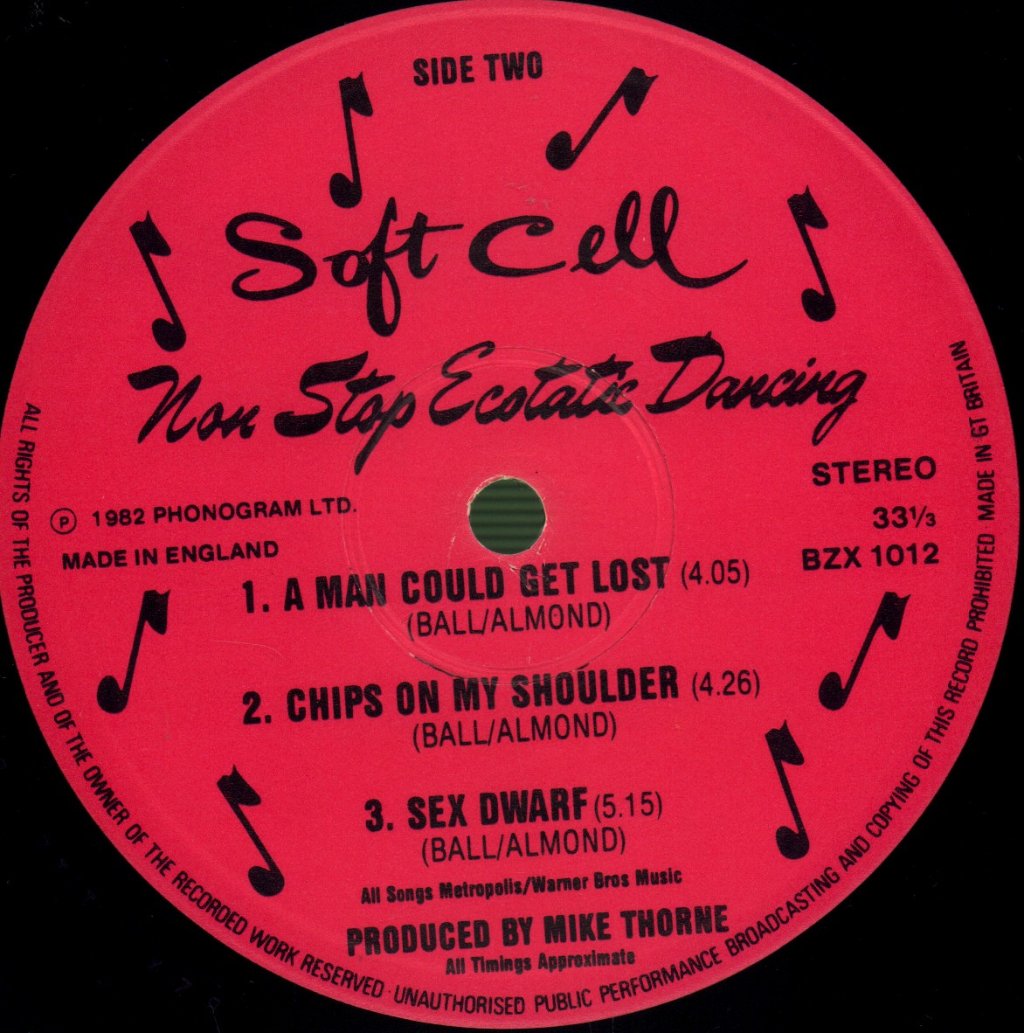 Soft Cell - Non Stop Ecstatic Dancing - Lp