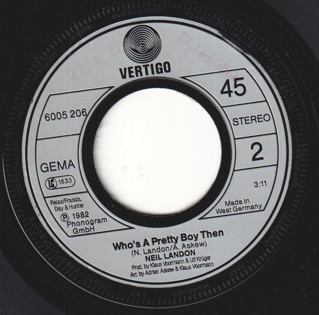 Neil Landon - One Of The Big Boys - 7 Inch