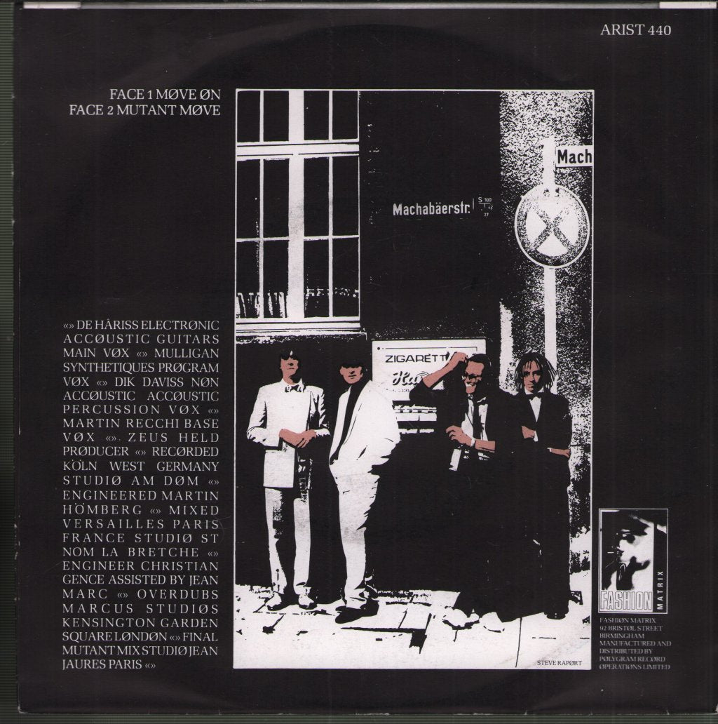 Fashion - Move On - 7 Inch