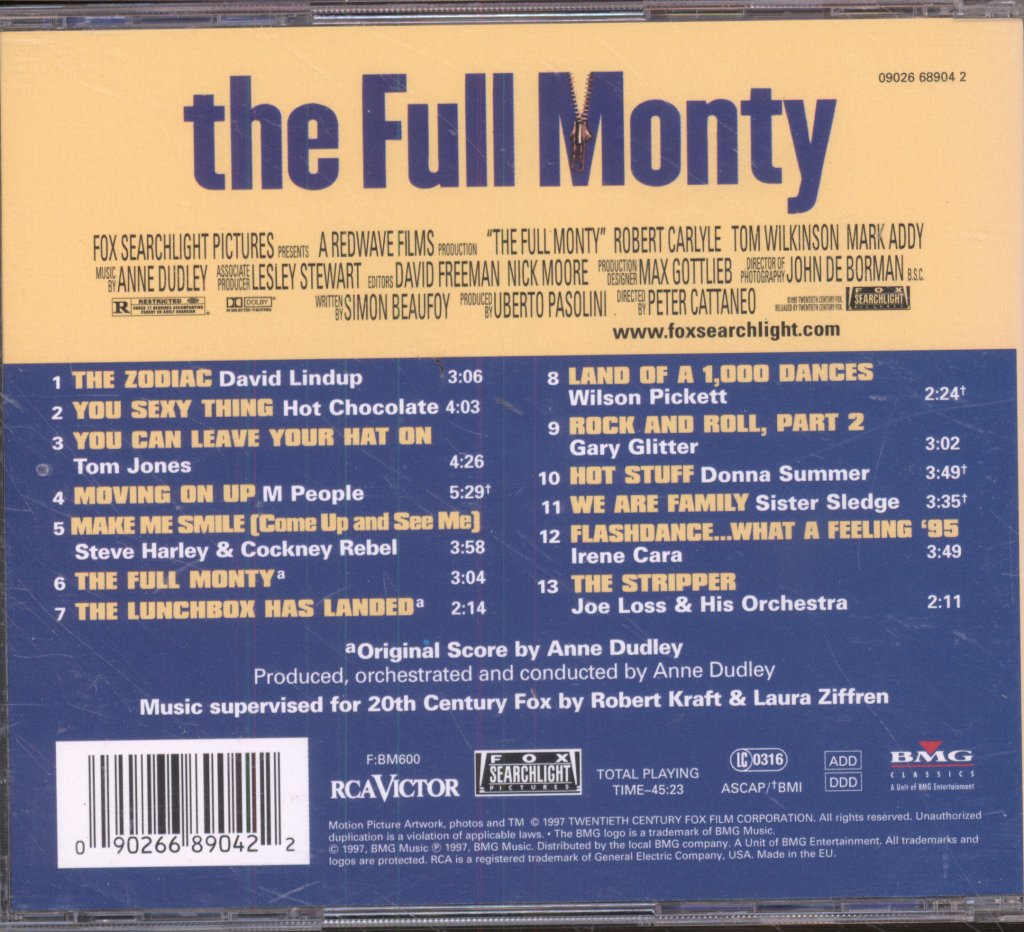 Various Artists - Full Monty - Cd