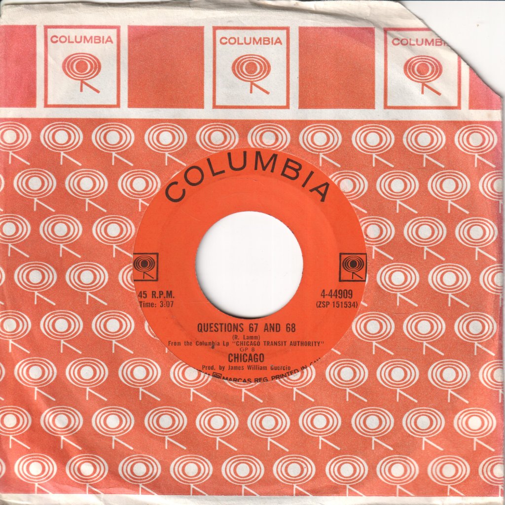 Chicago - Questions 67 And 68 - 7 Inch