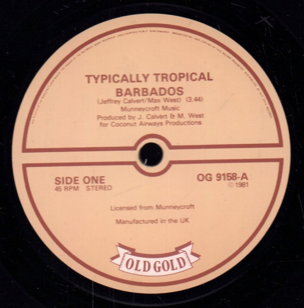 Typically Tropical - Barbados - 7 Inch