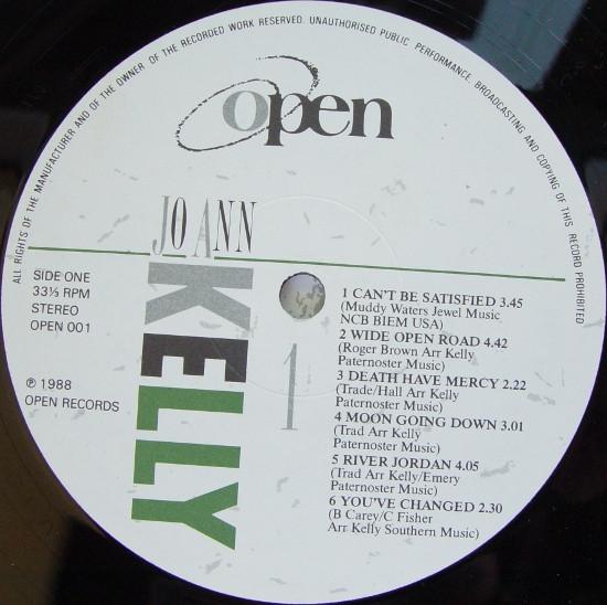 Jo Ann Kelly - Jo Ann Kelly - Lp