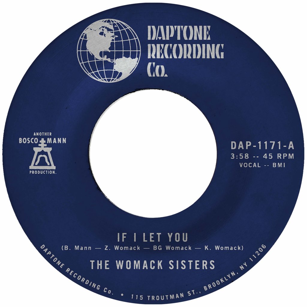 Womack Sisters - If I Let You - 7 Inch
