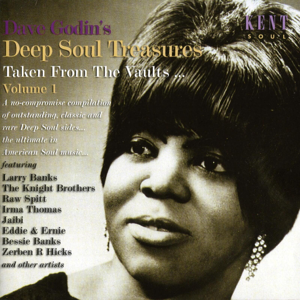 Various Artists - Dave Godin's Deep Soul Treasures Taken From the Vaults, Volume 1 - Double Cd