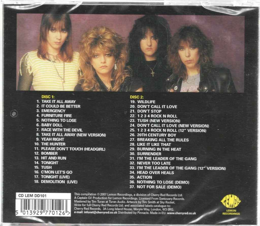 Girlschool - Singles - Double Cd