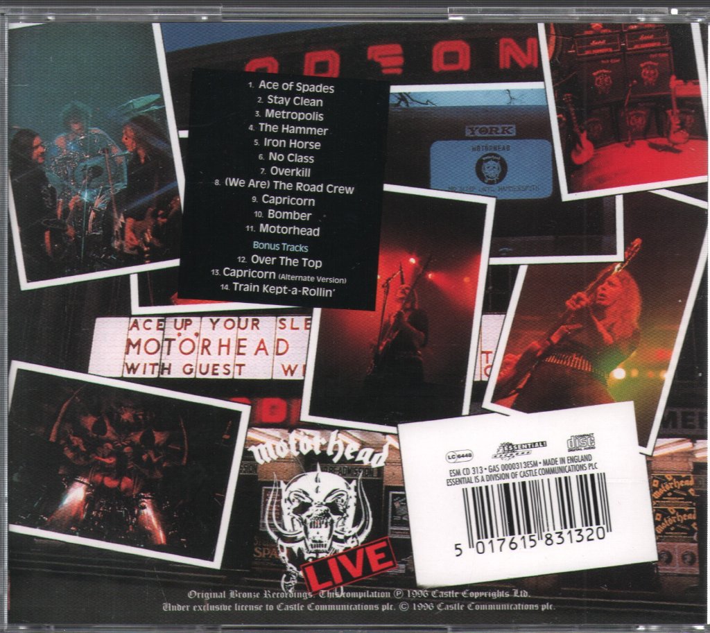 Motorhead - No Sleep 'til Hammersmith - Cd
