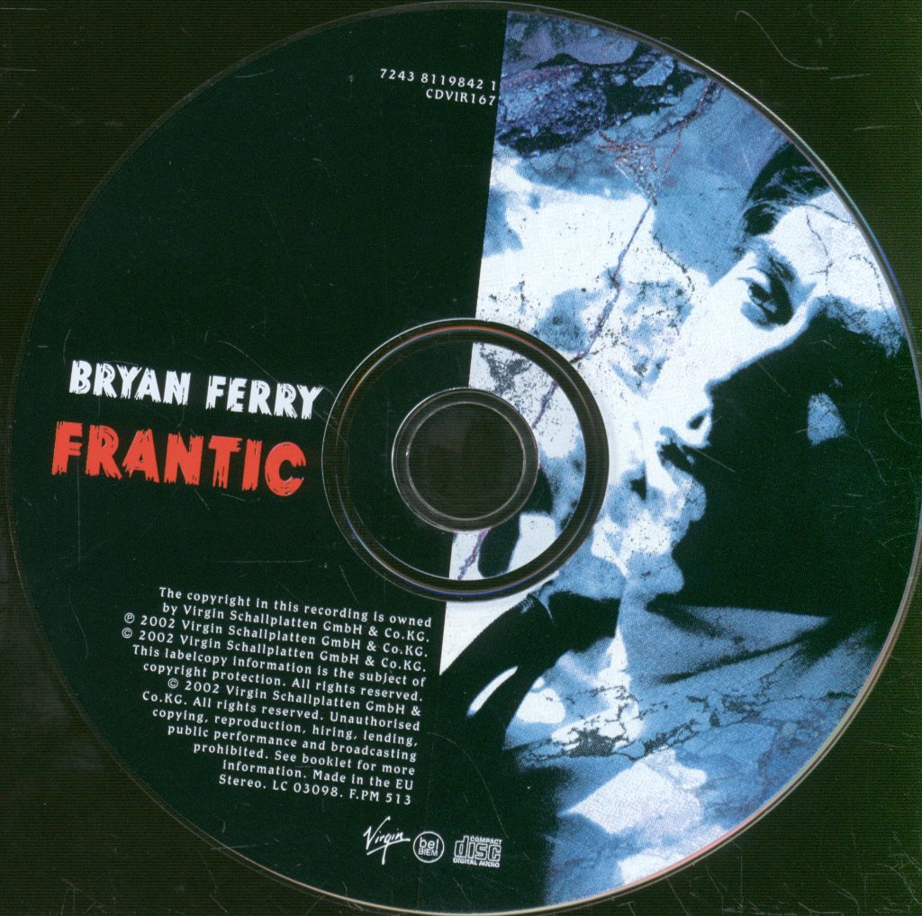 Bryan Ferry - Frantic - Cd