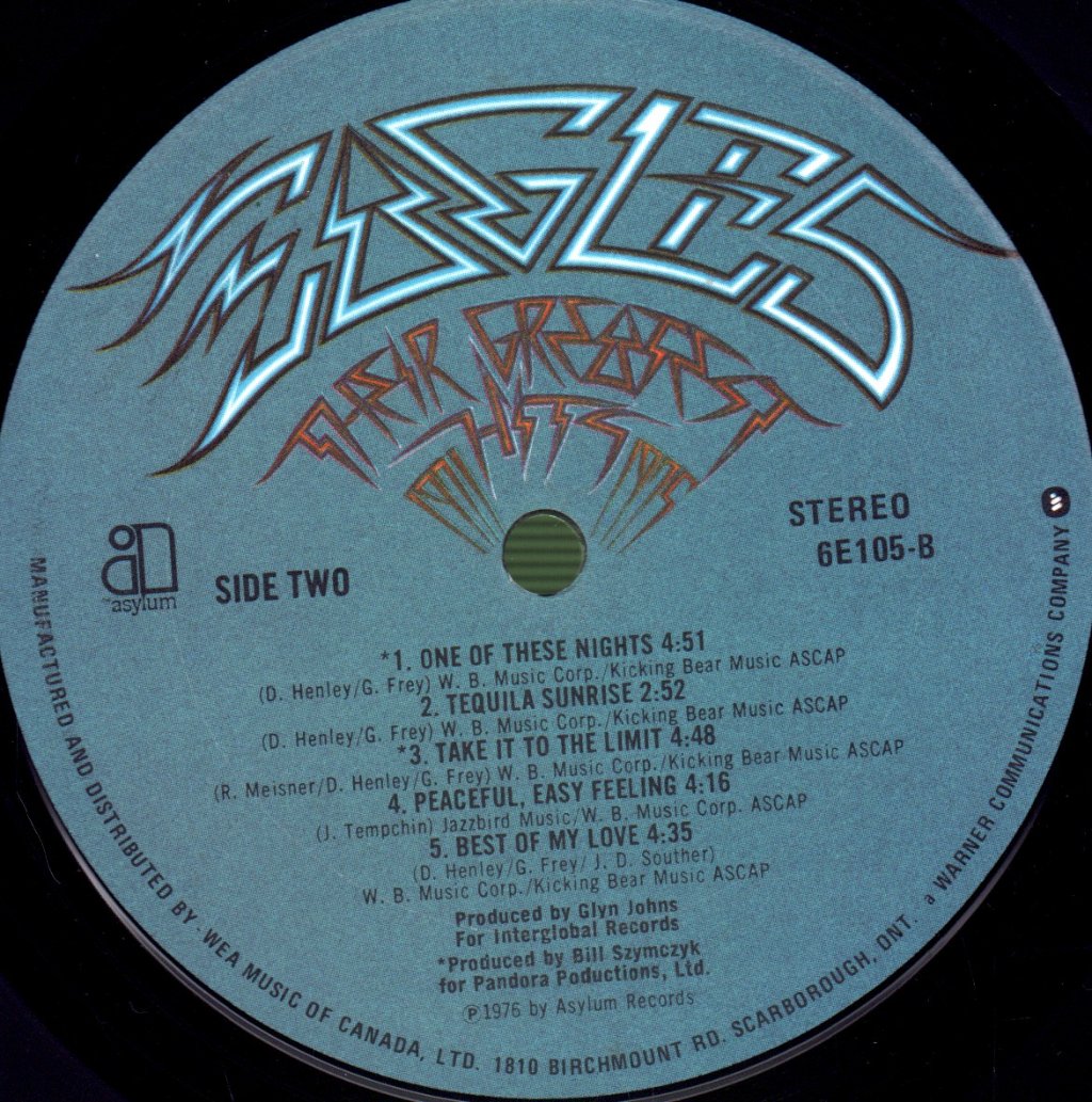 Eagles - Their Greatest Hits 1971-1975 - Lp