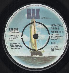 Exile (70'S Pop Group) - How Could This Go Wrong - 7 Inch
