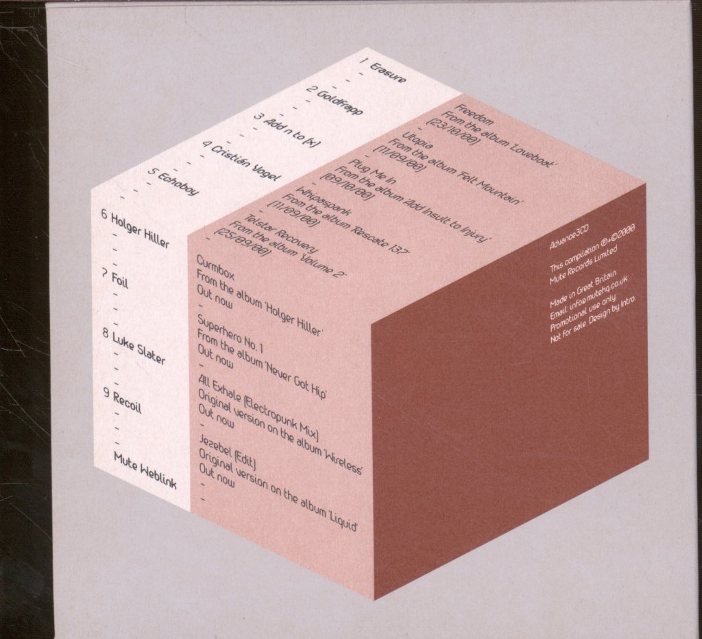 Various Artists - Advance! 2000.3 - Cd