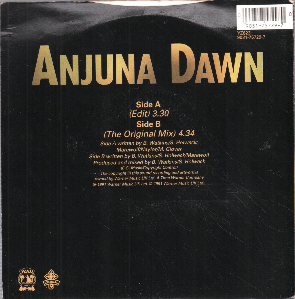 Electrotete - Anjuna Dawn - 7 Inch