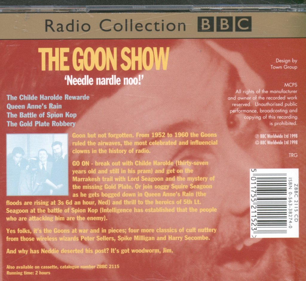 Goons - Volume 14 "Needle Nardle Noo!" - Double Cd
