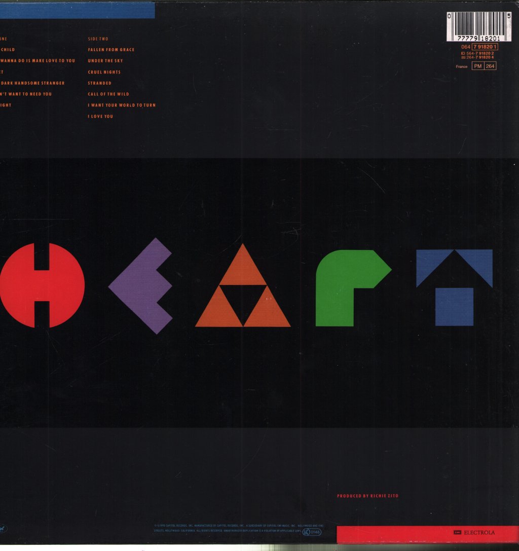 Heart - Brigavg+/ex - Lp