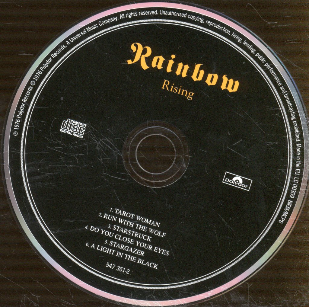 Rainbow (Rock/Metal Group) - Rising - Cd