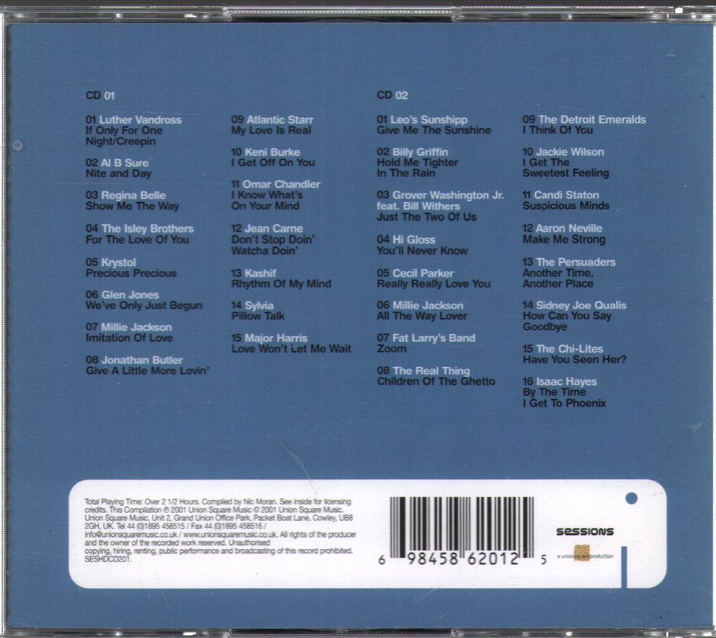 Various Artists - Soul Sessions - Double Cd
