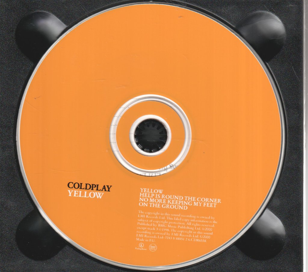 Coldplay - Yellow - Cd