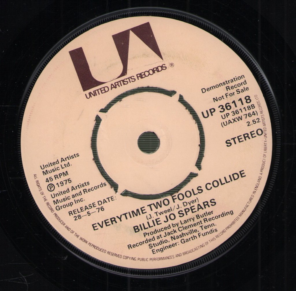 Billie Jo Spears - What I've Got In Mind - 7 Inch