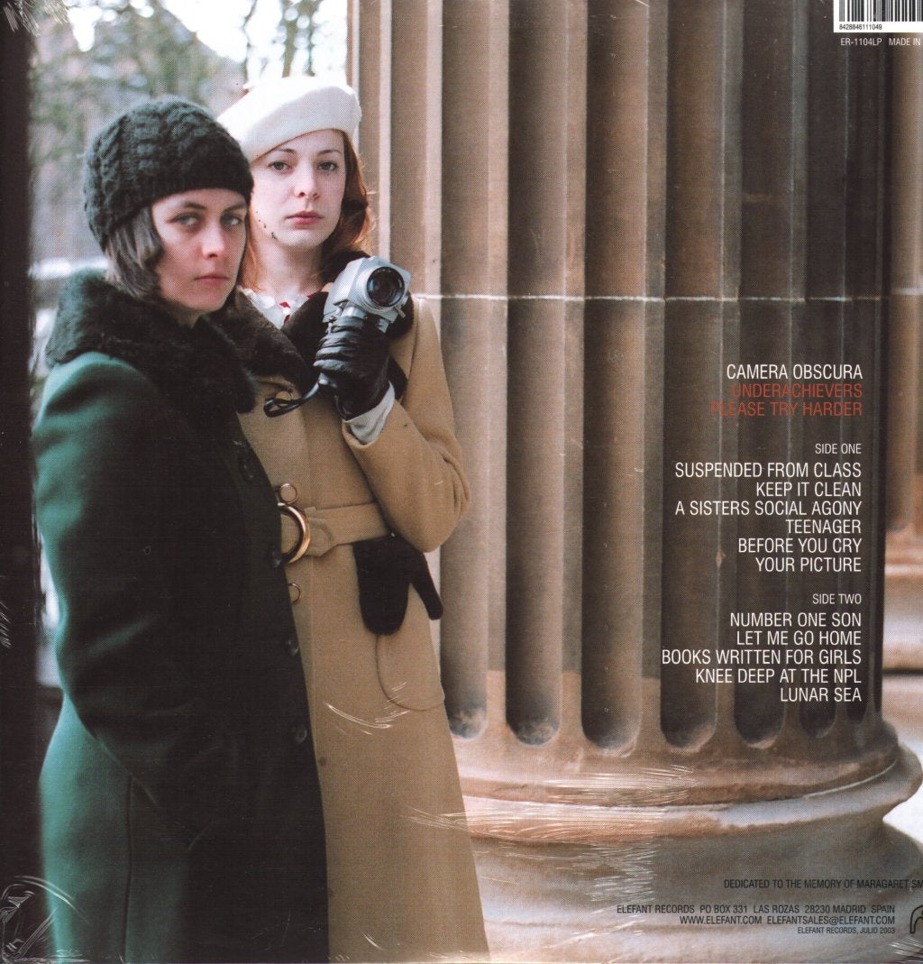 Camera Obscura - Underachievers Please Try Harder - Lp