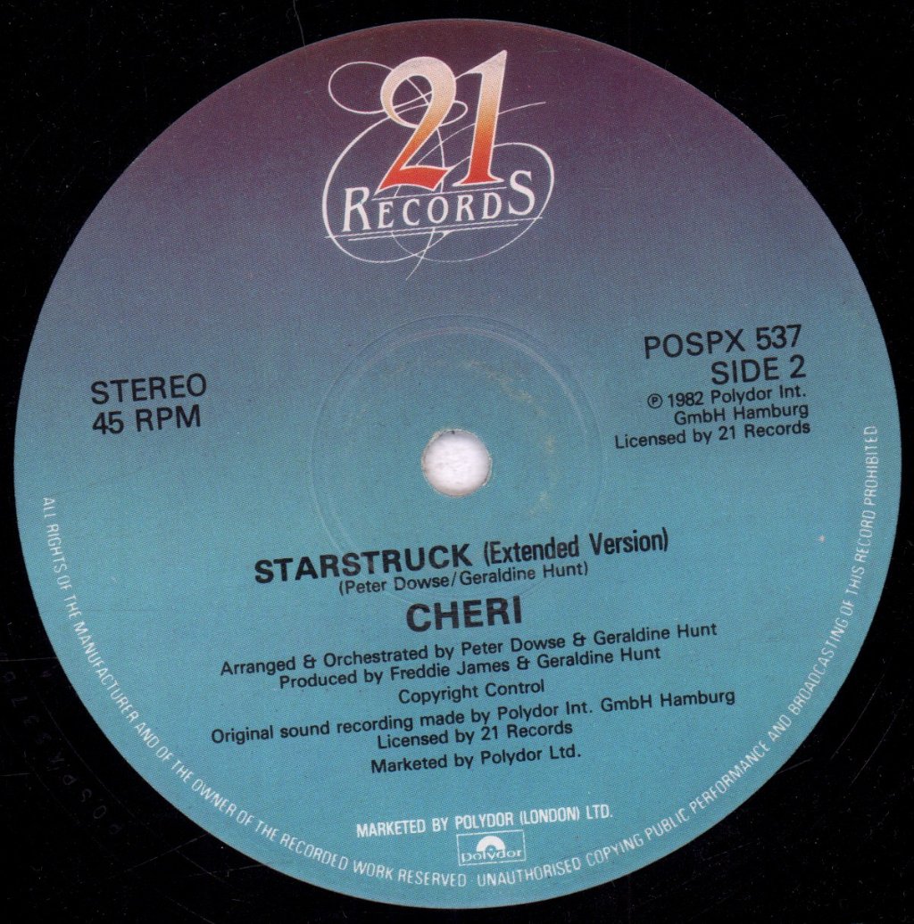 Cheri (Pop) - Give It To Me Baby - 12 Inch