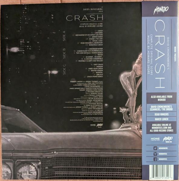 Howard Shore - David Cronenberg's Crash - Original Motion Picture Soundtrack - Lp