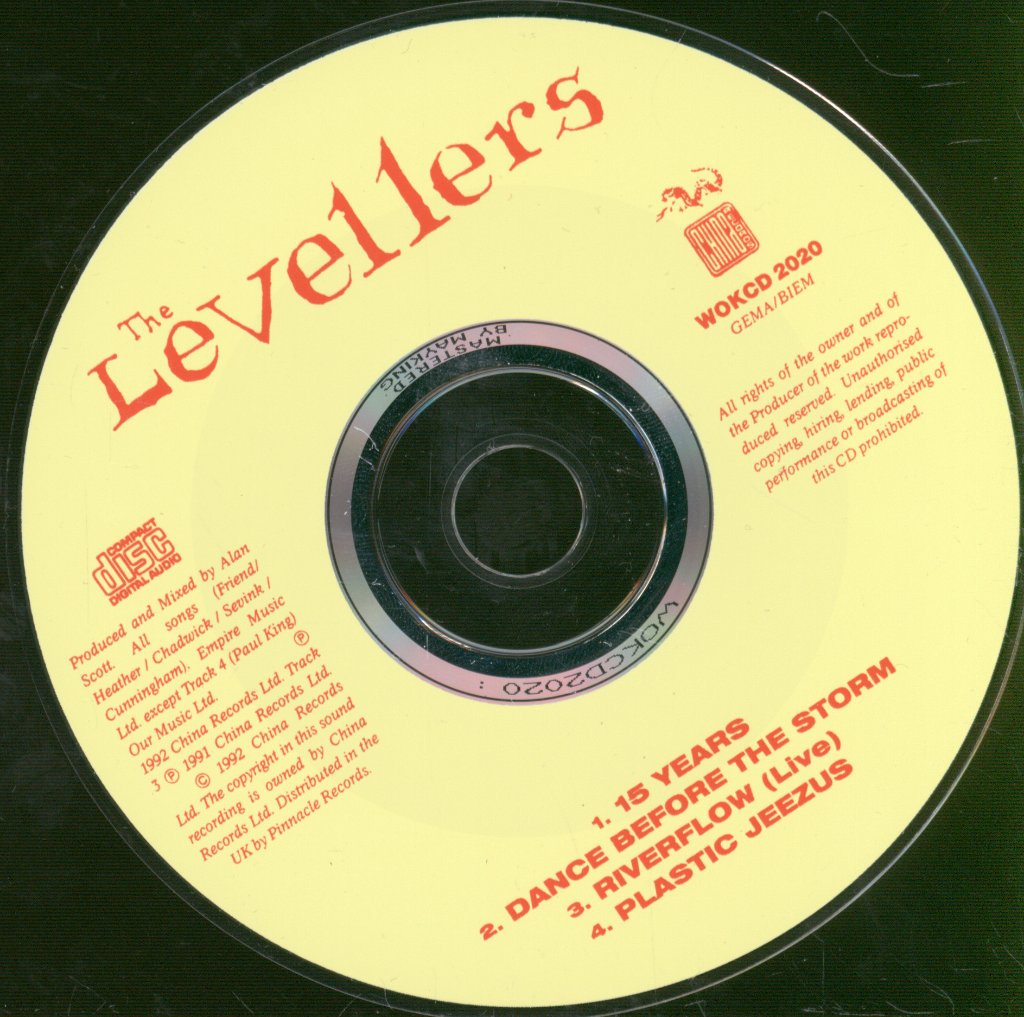 Levellers - 15 Years - Cd