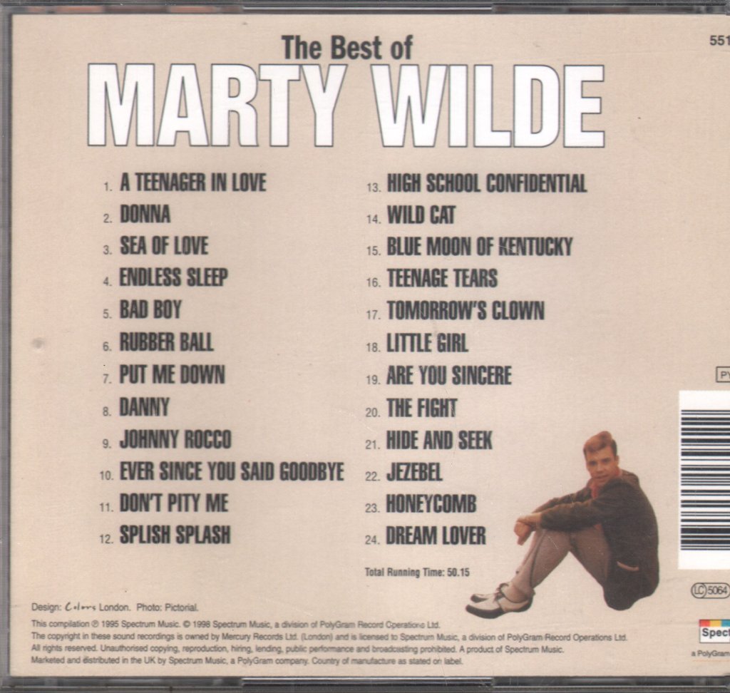 Marty Wilde - Best Of - Cd