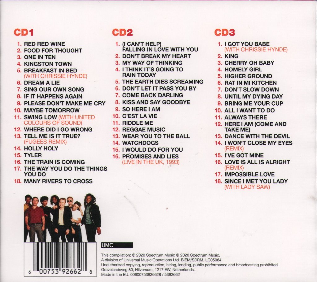 UB40 - Essential - Triple Cd