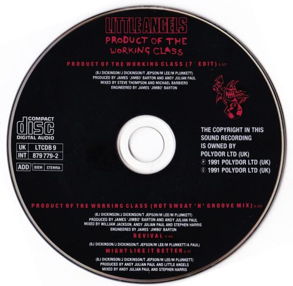 Little Angels - Product Of The Working Class - Cd