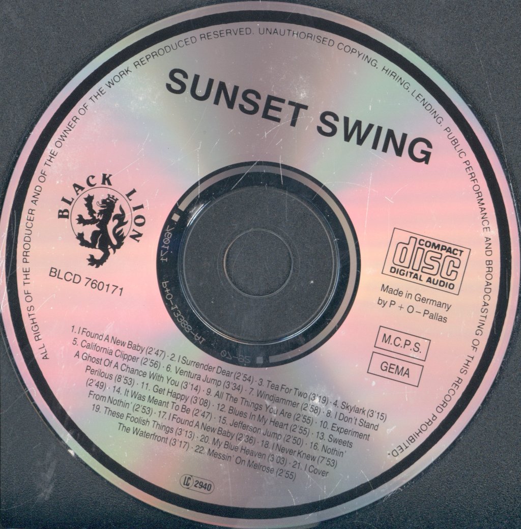 Sunset All Stars - Sunset Swing - Cd