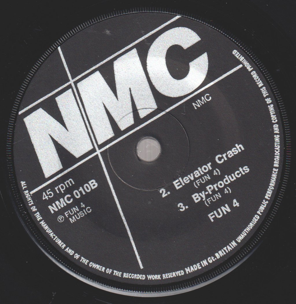 Fun 4 - Singing In The Showers - 7 Inch