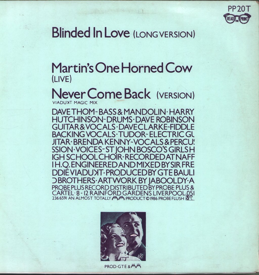 Gone To Earth - Blinded In Love - 12 Inch