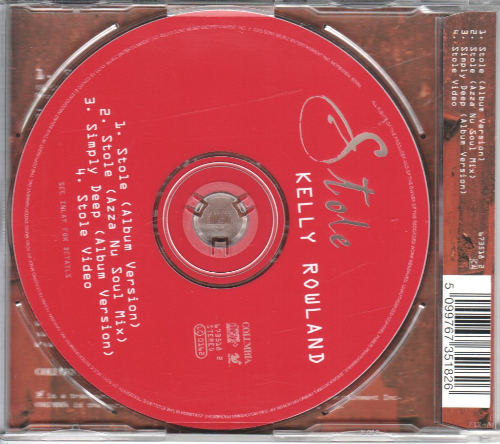 Kelly Rowland - Stole - Cd