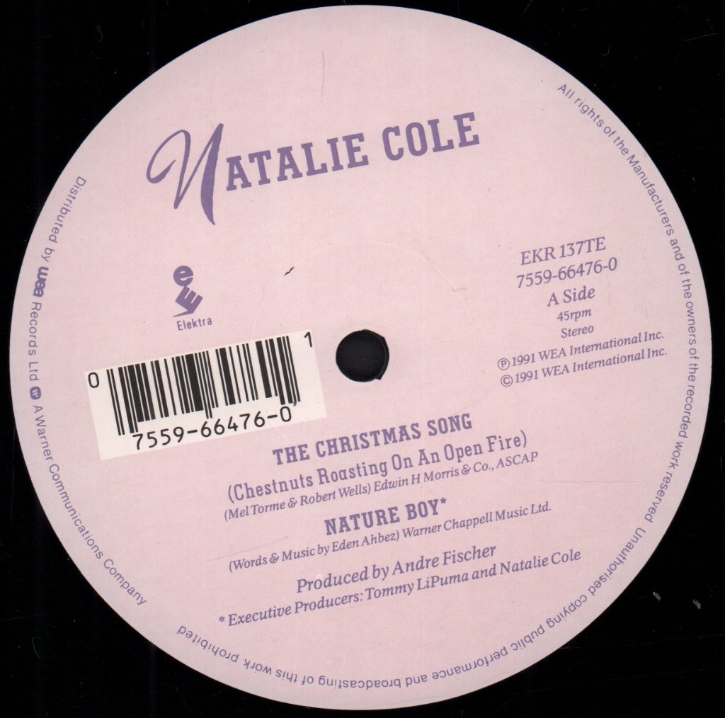 Natalie Cole - Christmas Song - 10 Inch