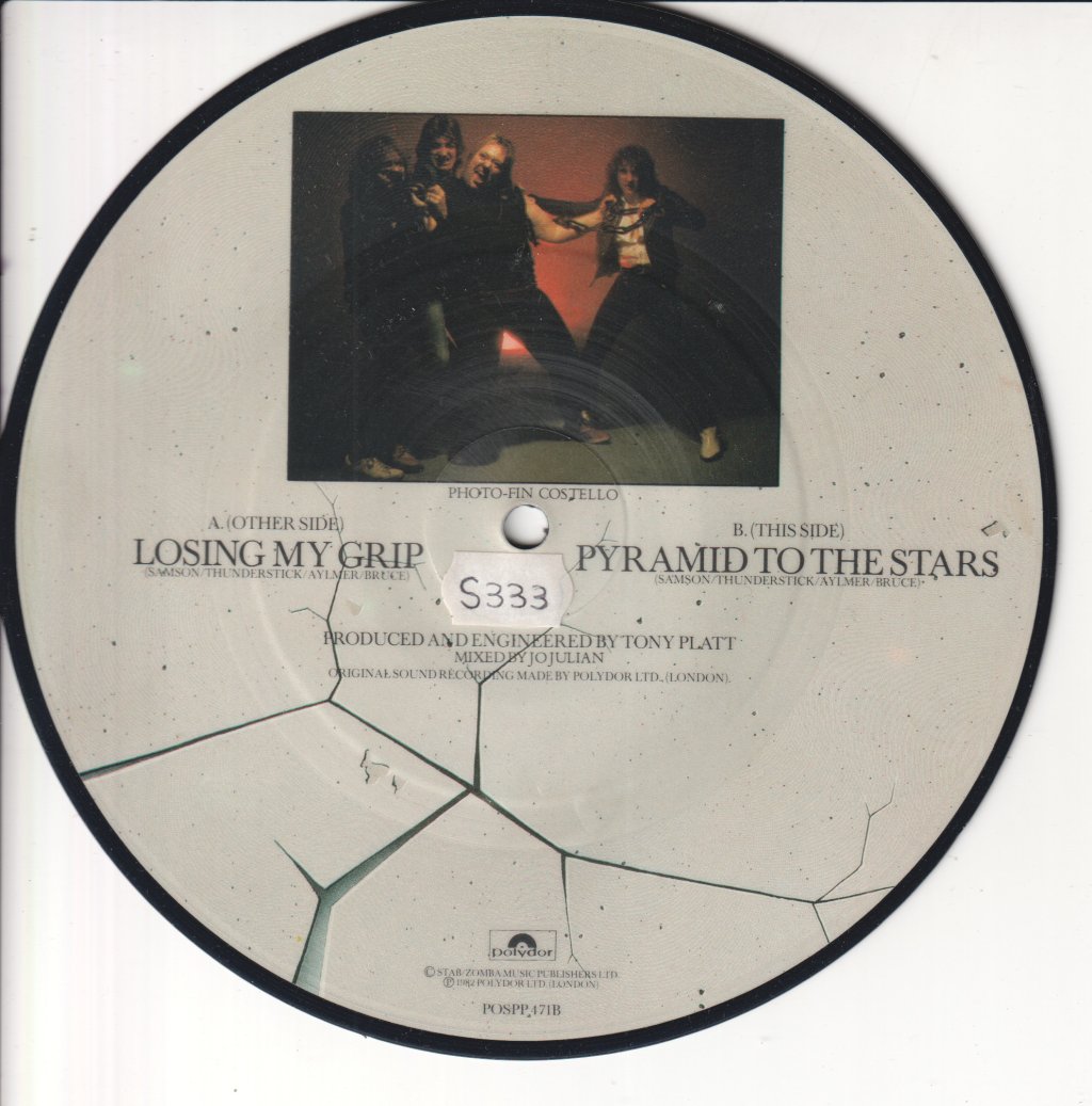 Samson (Nwobhm/Metal Group) - Losing My Grip - 7 Inch