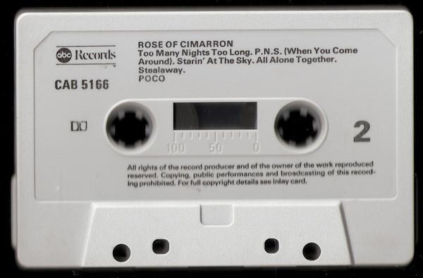 Poco - Rose Of Cimarron - Cassette