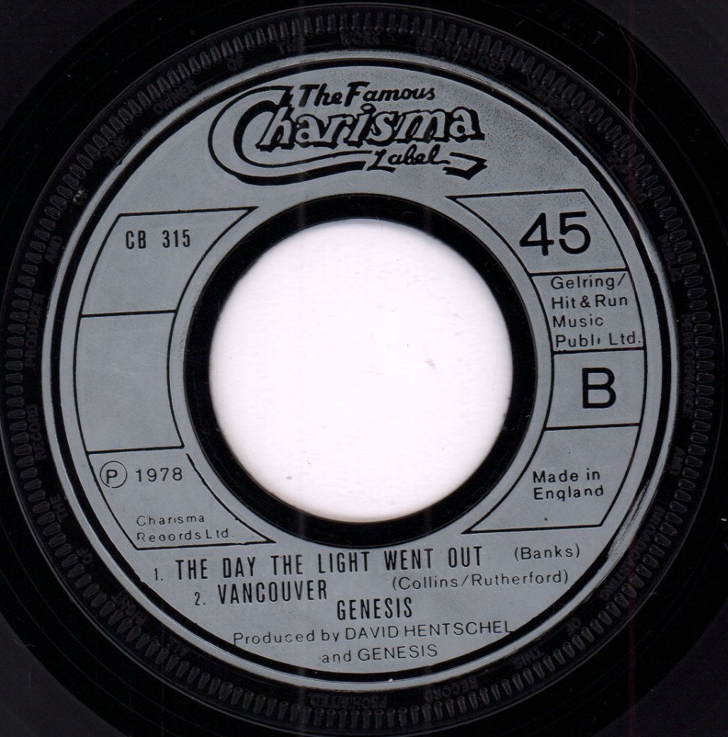 Genesis - Many Too Many - 7 Inch