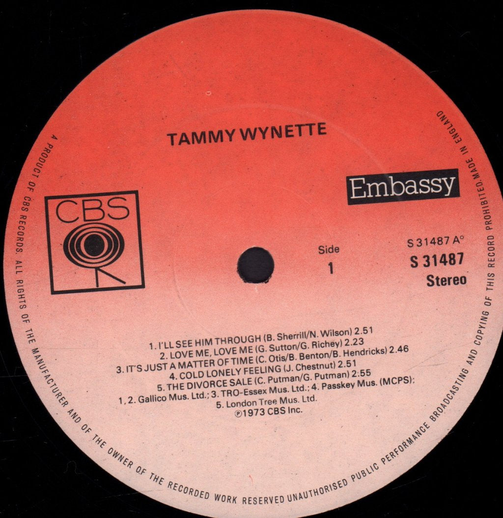 Tammy Wynette - Tammy Wynette - Lp